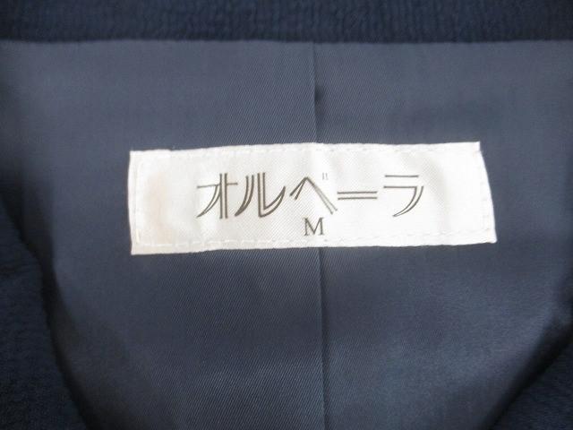 未使用 タグ付き オルベーラ 東京白ゆり會 シボ感ジャケット チュニックシャツ等3点 M 日本製 レディース_3