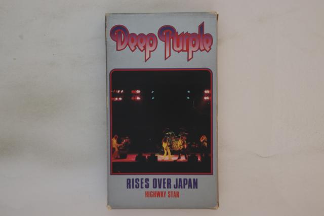 【中古】VHS Deep Purple Rises Over Japan Highway Star 35P8900 WARNER /00300