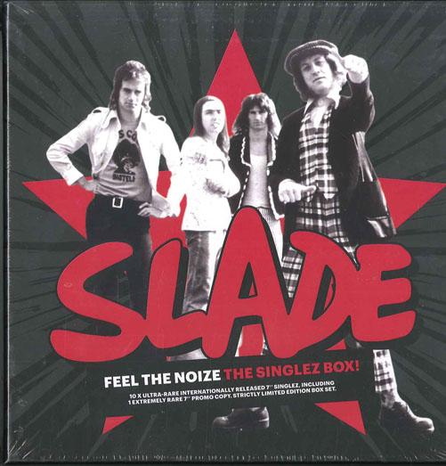 【新品】欧10discs 7” Slade Feel The Noize The Singlez Box! BMGCAT311BOX BMG /00800