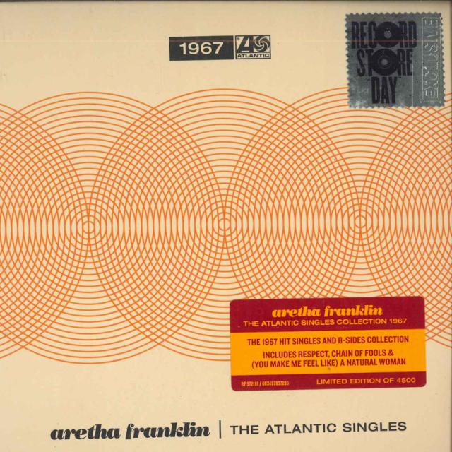 5x7” Aretha Franklin The Atlantic Singles (1967) R7572161 Rhino Records, Atlan /00400 新品】5x7” Aretha Franklin The Atlantic Singles (1967