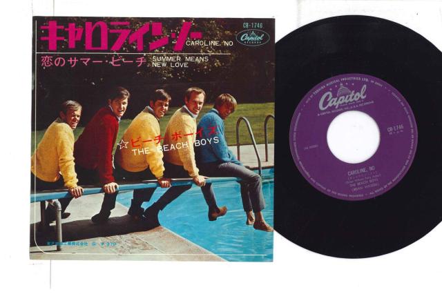 【中古】7” Beach Boys Caroline, No / Summer Means New Love CR1746 CAPITOL /00080