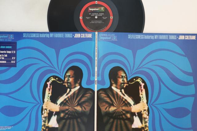 中古】LP/GF John Coltrane Selflessness Feat My Favorite Things