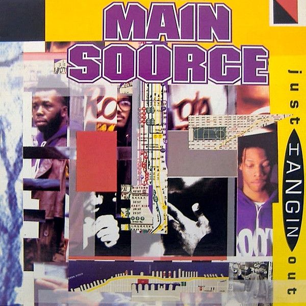 【中古】米12” Main Source Just Hangin Out WP1022 Wild Pitch Records /00250