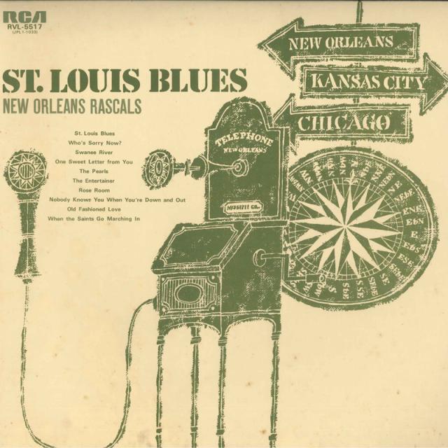 【中古】LP New Orleans Rascals St. Louis Blues RVL5517 RCA /00260