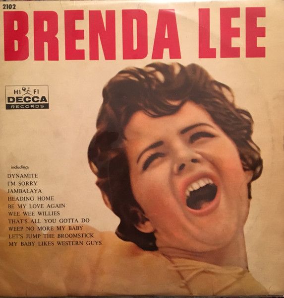 【中古】10” ブレンダ・リー Brenda Lee JDL2102 DECCA /00200