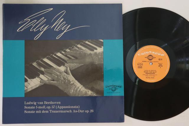 【中古】独LP エリー・ナイ(Pf) ベートーヴェン ピアノソナタ第23番「熱情」、第12番「 SM519 COLOSSEUM /00260