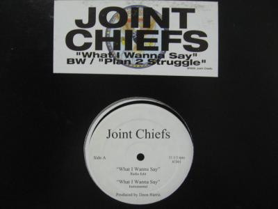 【中古】米12” Joint Chiefs What I Wanna Say B/W Plan 2 Struggle JC001 Joint Chiefs /00250