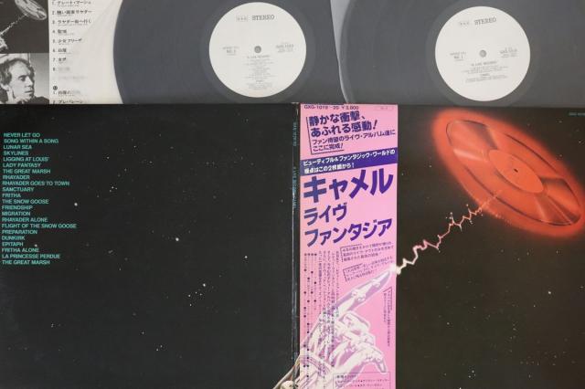 【中古】2LP Camel A Live Record GXG101920PROMO LONDON プロモ /00660
