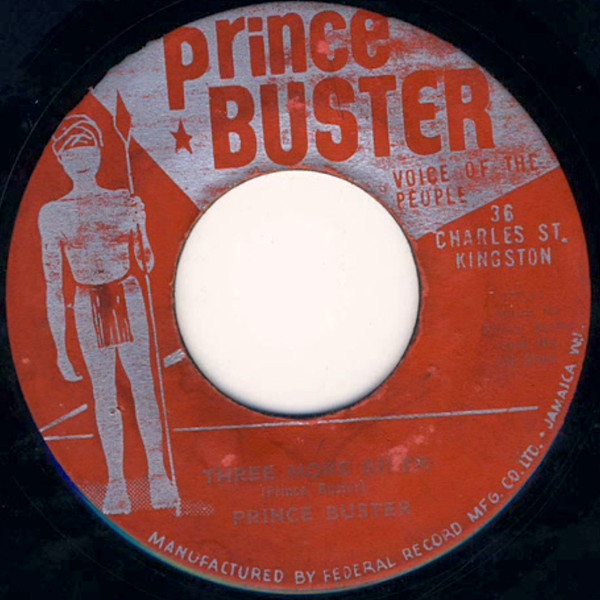 【中古】ジャマイカ7” Prince Buster / Raymond Harper Three More River / African Blood NONE Voice Of The People /00080