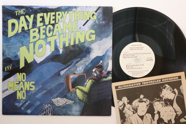 中古】LP Nomeansno The Day Everything Became VIRUS62 ALTERNATIVE