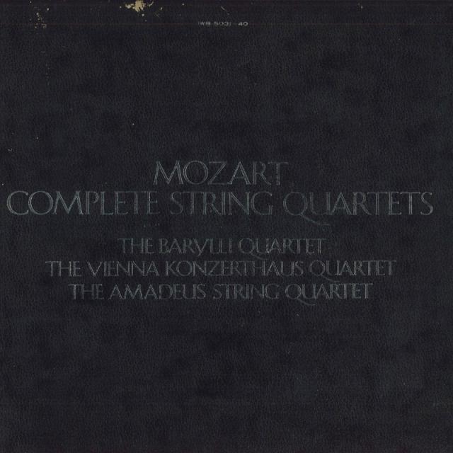 中古】10discs LP Barylli Quartet, Vienna Konzer Mozart Complete