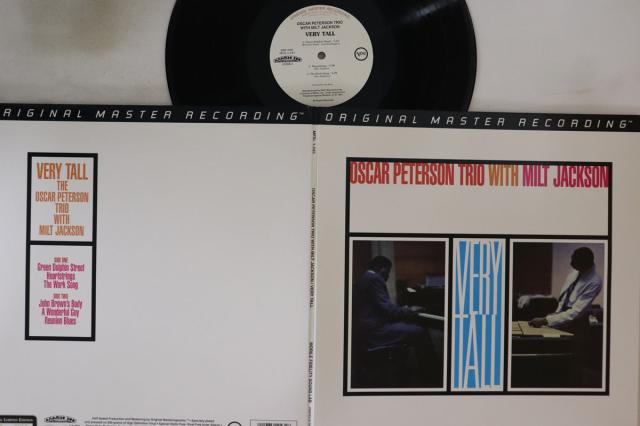 【中古】LP/GF Oscar Peterson, Milt Jackson Very Tall MFSL1243 MOBILE FIDELITY US Vinyl /00400