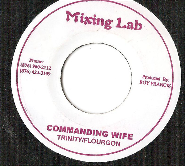【中古】7” Trinity & Flourgon Commanding Wife NONE Mixing Lab /00080 ワールド