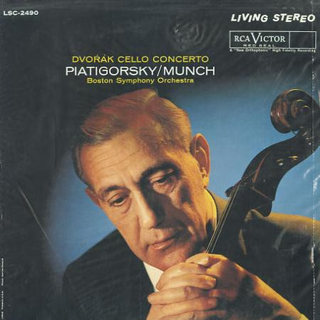 【中古】米LP Gregor Piatigorsky, Charles Mu Antonin Dvo?ak Cello Concerto LSC2490 RCA, Classic Records /00260 8,368円