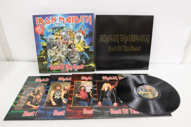 Iron Maiden Best Of The Beast レコード 4枚組 Iron Maiden