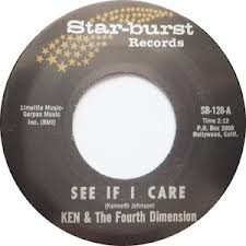 【新品】英7” Ken ＆ The 4th Dimension See If I Care / Rovin Heart STARBURST128 Starburst /00050