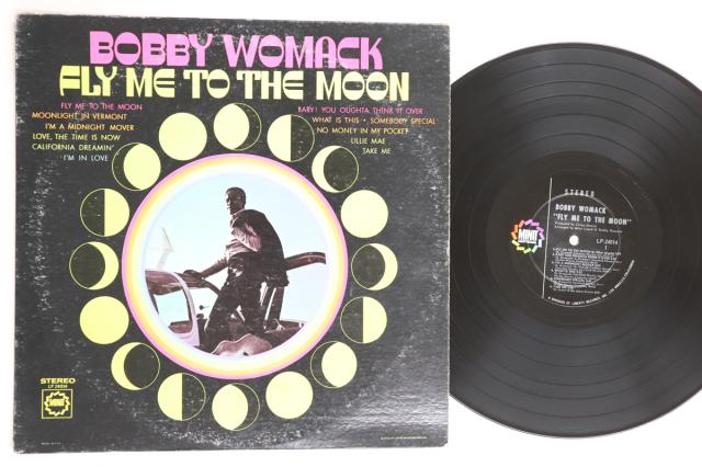 【中古】米LP Bobby Womack Fly Me To The Moon LP24014 MINIT /00260