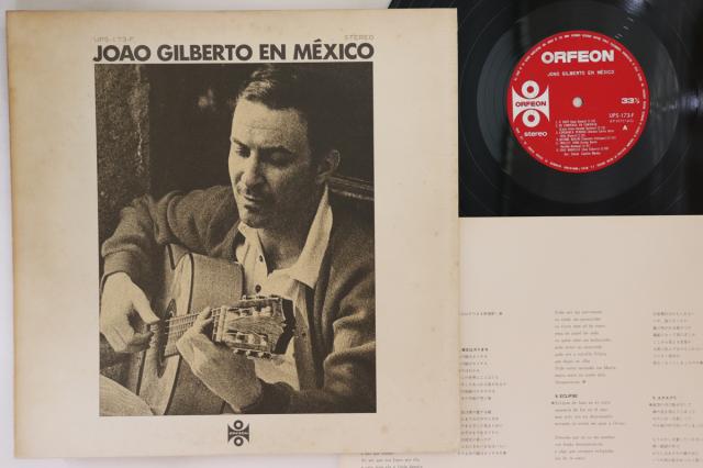 【中古】LP Joao Gilberto Joao Gilberto En Mexico UPS173F ORFEON /00260