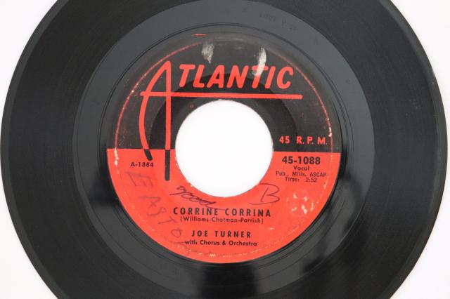 【中古】米7” Joe Turner Chorus ＆ Orchestra Corrine Corrina / Boogie Woogie Country Girl 451088 Atlantic /00080