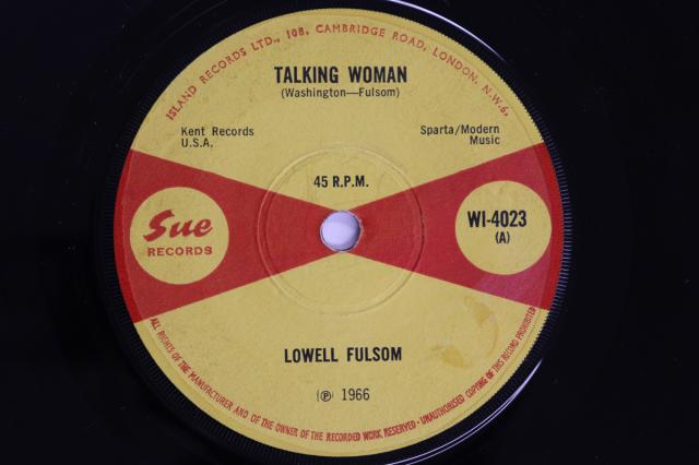 【中古】英7” Lowell Fulsom Talking Woman / Blues Around Midnight WI4023 SUE /00080