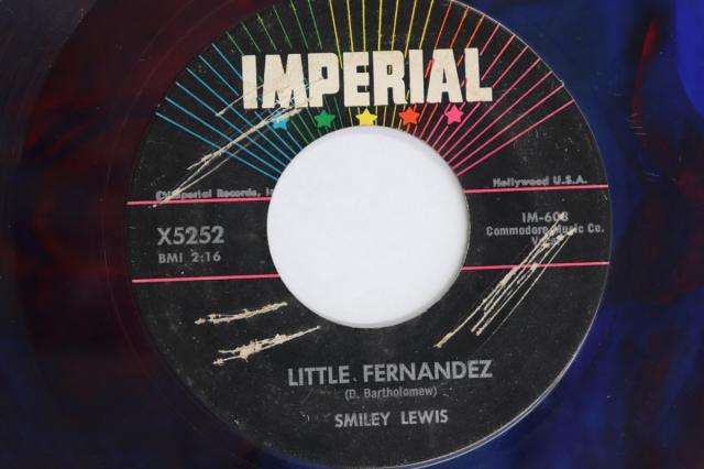 【中古】米7” Smiley Lewis Little Fernandez / Its Music X5252 IMPERIAL /00080