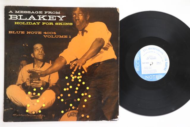 【中古】米LP Art Blakey Holiday For Skins Volume 1 BLP4004 BLUE NOTE /00260