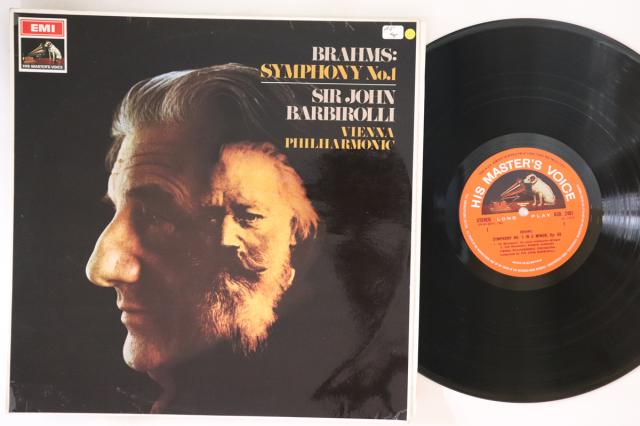【中古】英LP ジョン・バルビローリ, ウィーン Brahms Symphony No.1 Op.68 ASD2401 HIS MASTERS VOICE /00260