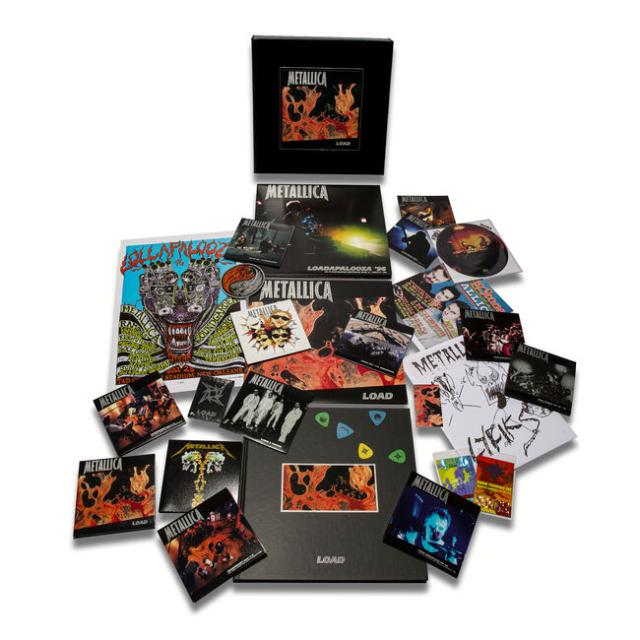 【新品】輸入25discs LP Metallica Load (Remastered Deluxe Box Set) BLCKND011RD1 UMC 未開封 /06500