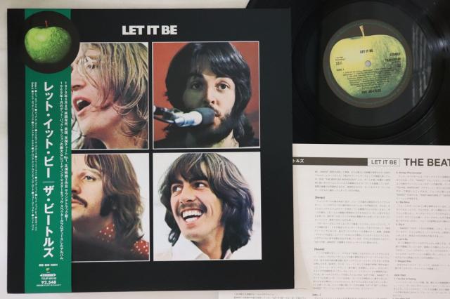 The Beatles LET IT BE US盤LP ステレオ レッドアップル The Beatles LET IT BE US盤LP ステレオ レッドアップル ビートルズ 赤