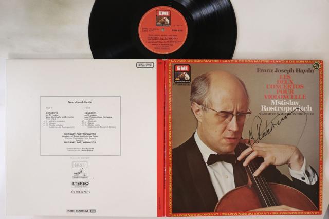 【中古】LP/GF Mstislav Rostropovich Haydn： Les Deux Concertos Pour EMI France Vinyl /00400