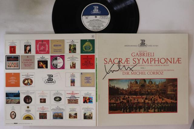 【中古】仏LP Michel Corboz Gabrieli： Sacrae Symphoniae Pour Solistes, Double C STU70674 ERATO /00400 8,193円