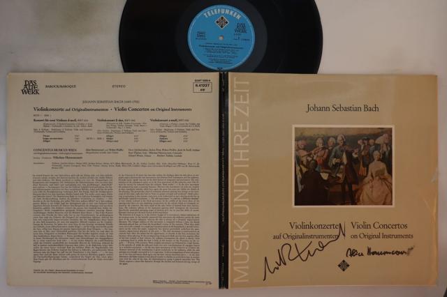 専用　加工　修理　連絡ページ 中古】独LP Alice Harnoncourt, Nikolaus Ha Bach： Violin