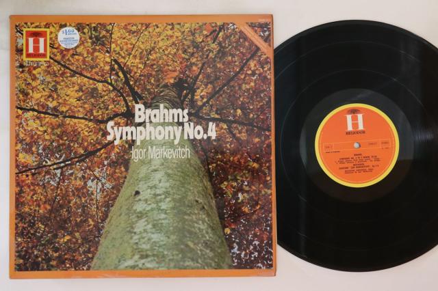 【中古】英LP Igor Markevitch, Orchestre Des Brahms Beethoven Symphony No. 4 In E Minor, Op. 98, 2548217 HELIODOR /00260