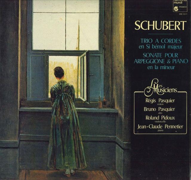 【中古】仏LP レジス・パスキエ アルペジョーネ･ソナタ シューベルト 室内楽集 HM1035 HARMONIA MUNDI FRANC /00260