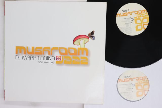 【中古】2discs LP Dj Mark Farina Mushroom Jazz Volume Five OM175VLP OM RECORDS /00520