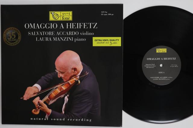 【中古】LP サルヴァトーレ・アッカルド, ラ アッカルド ヴァイオリン小品集（ハイフェッツへのオマ 125LP FONE /00260