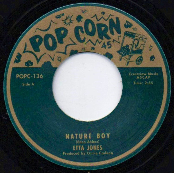 【中古】英7” Etta Jones / Lorez Alexandria Nature Boy  POPC136 Popcorn /00080