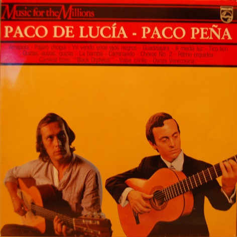 【中古】蘭LP Paco De Lucia, Paco Pena Paco De Lucia, Paco Pena 8122341 PHILIPS /00260