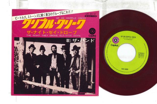 【中古】7” Band Up On Cripple Creek / Night They CR2412 CAPITOL Japan Vinyl /00080 7,685円