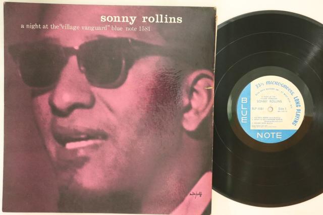 【中古】LP Sonny Rollins A Night At The Village Vanguard BLP1581 BLUE NOTE US Vinyl /00260