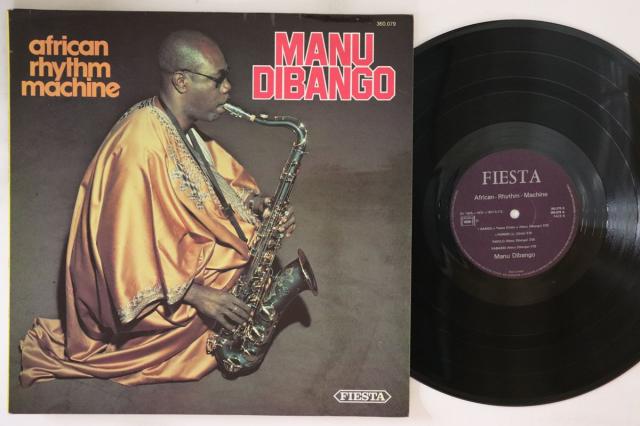 【中古】仏LP Manu Dibango African Rhythm Machine 360079 FIESTA /00260