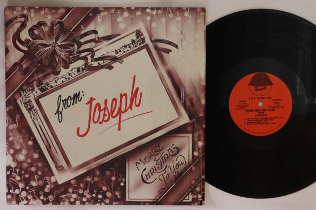 【中古】LP Joseph Washington, Jr. Merry Christmas  SIL1001 S. ＆ P. MUSIC INC US Vinyl /00260