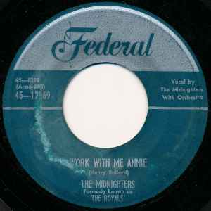 【中古】米7” Midnighters Work With Me Annie 4512169 Federal /00080