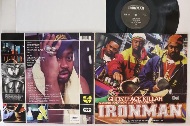 【中古】米2LP Ghostface Killah Ironman E267729 RAZOR SHARP /00660