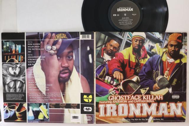 【中古】米2LP Ghostface Killah Ironman E267729 RAZOR SHARP /00660