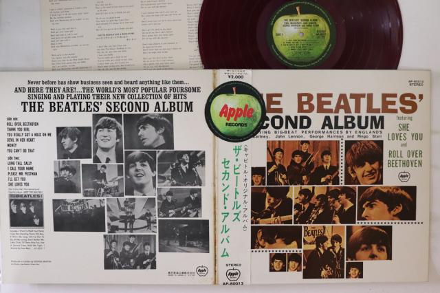 【中古】LP Beatles Beatles Second Album (-赤盤) AP80012 APPLE /00400
