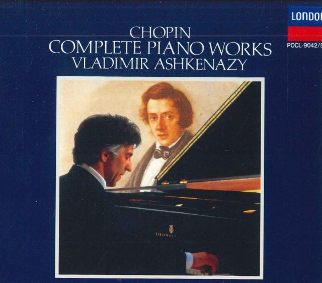 クラシック 16discs CD Ashkenazy Chopin, Complete Piano WORKS POCL9042 POLYDOR /01760 中古】16discs CD Ashkenazy Chopin, Complete Piano WORKS