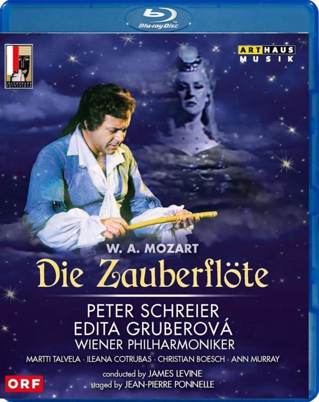 【中古】輸入Blueray モーツァルト『魔笛』ポネル演出 ジェイムズ・レヴァイ 109390 /00110