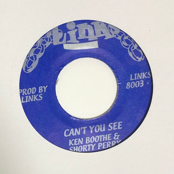 【中古】ジャマイカ7” Ken Boothe ＆ Shorty Perry Cant You See 8002 Links Records /00080