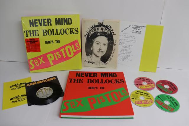 【中古】欧5discs CD Sex Pistols Never Mind The Bollocks Special 35th Anniversary Ed SEXPISSBOX1977 UNIVERSAL UMC /02500
